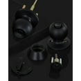 thumbnail image 2 of ( ) Matte Interior Door Knob with Lock for Bedroom/Bathroom Keyless Privacy Door Knobs for Bed/Bath by, 2 of 8