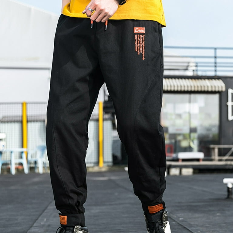 maikanong mens athletic capri jogger pants size XL black NWT