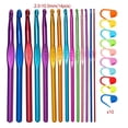 thumbnail image 2 of EIMELI 1 Set Knitting Needles DIY Tools Colorful Sewing Supplies Household Accessory Weave Crochets for Sweater Clothes Scarf Slippers 006 Model, 2 of 7