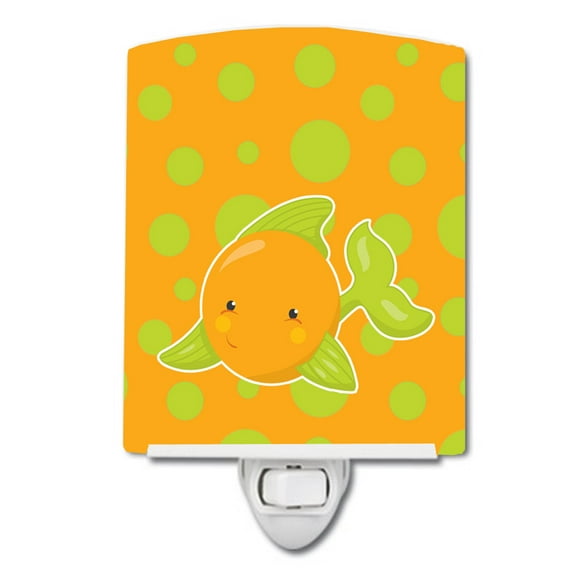 Caroline's Treasures BB8954CNL Fish Tropical Fish #3 Ceramic Night Light, 6x4x3", multicolor