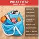 thumbnail image 5 of Bolsa de Playa Bodysurf Impermeable, Resistente a la Arena, Nylon Ripstop XL, 5 of 9