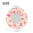 thumbnail image 6 of Kdxio Starfish Print Shower Cap for Women,Elastic and Reusable,Double Waterproof Layers Bathing Hat, 6 of 9