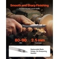 thumbnail image 3 of VEVOR 6PCS Wood Lathe Chisel Set HSS Woodturning Tools Storage Box for Lathe Finisher, 3 of 9