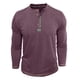 thumbnail image 3 of pstuiky Camisas de manga larga abrigadas para hombre, Blusas informales de manga larga con cuello redondo y cuadros para hombre, finas y transpirables camisetas de hombre xl, 3 of 7