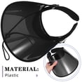 thumbnail image 3 of HEANUJJ 1Ud Sombrero Anti-Uv Negro De Material Premium Para Protección Solar Y Uso Prolongado, 3 of 7