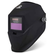 Welding Helmet, 2 Arc Sensors, 3 Operating Modes, Auto-Darkening, Digital, 6 sq in Viewing, Black