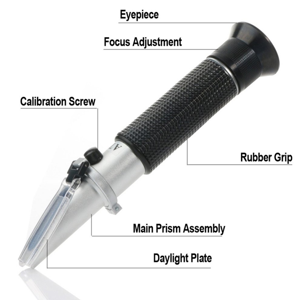 Milk Concentration Meter Handheld Refractometer Milk Concentration Meter 0 W8P6