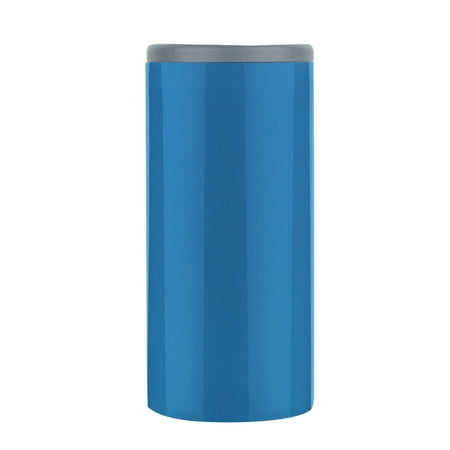 

wendunide Glass&Bottle Stainless Steel Insulated Slim Can Cooler For 12Oz Double-walled Vacuum Stainless Steel Can Cooler Holder Thermos Cup Navy