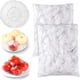 thumbnail image 1 of Cubierta desechable para alimentos, envoltura de plástico elástica, tapas para fruta, cuencos, tazas, almacenamiento de cocina, bolsa de ahorro de mantenimiento fresco, 100 Uds., 1 of 4