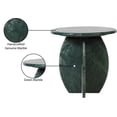 thumbnail image 7 of Meridian Furniture Formentera Green Marble End Table, 7 of 7