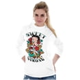 thumbnail image 5 of Betty Boop Sweet Strong Anchor Tattoo Women's Long Sleeve T Shirt Brisco Brands X, 5 of 5