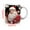 F, variant on Christmas Mugs Cute Santa Claus Snowman Cups Winter Holiday Coffee Mugs Xmas Funny Gift for Family Members Friends Dinner Table Decoration
