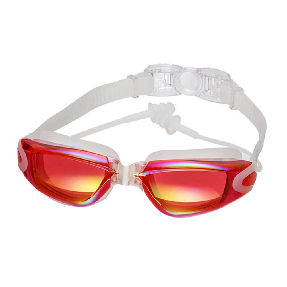Adult Silicon Swimming Goggles Adjustable Straps Anti Fog Sport Men Women Junior 