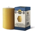 thumbnail image 1 of Dutchman's Gold Handcrafted Beeswax Pillar Candle (Medium), 1 of 6