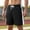 (Casual 52)White, variant on Mens Summer Shorts Fashion Bottoms Color Blocking Casual Sports Elastic Waist Zipper Pocket Fitness Training Short Pants