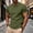 Army Green, variant on LTTVQM Men's T Shirt Short Sleeve Breathable Crew Neck T-Shirt Casual Summer Classic Plain Basic Tee Shirts Purple M