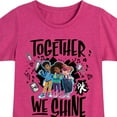 thumbnail image 3 of Karma's World - Winston, Karma, & Alex - Together We Shine - Toddler & Youth Girls Short Sleeve Graphic T-Shirt, 3 of 5