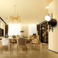thumbnail image 5 of Creative Humanoid Wall Light Lámpara de pared moderna para interiores Art Deco Lámpara de pared Max 60W E27 para dormitorio, habitación de niños, pasillo, restaurante, escalera, cocina, negro Zhivalor WLJ-3969, 5 of 5