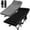 Black & Gray w/Mattresss-2 packs, variant on ABORON Folding Camping Cot for Adults & Kids, Folding Guest Bed Cots,Sleeping Cot Folding Bed with 2 Sided Mattress & Carry Bag