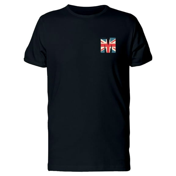 Upperside Uk Letter M Tee Men's -Image by Shutterstock