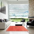 thumbnail image 6 of Ahgly Company Indoor Rectangle Contemporary Neon Red Abstract Area Rugs, 4' x 6', 6 of 6