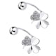 thumbnail image 3 of Pendientes de botón de Plata esterlina con forma de hoja Nikou para mujer, 3 of 13