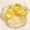 Pineapple, variant on Cat Paw Shaped Stress Relief Squeeze Ball Glitter Fruit Filled Party Favors Goody Bag Fillers Grape 2.75 Inch 1 Pack