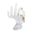thumbnail image 1 of Expositor de joyas con forma de mano de maniquí femenino, organizador de pulseras y anillos Transparente, 1 of 9