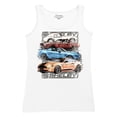 thumbnail image 5 of Shelby Cars Sketch Women's Tank Top Mustang Racing American Muscle Car GT500 Cobra Performance Powered by Ford, 5 of 7