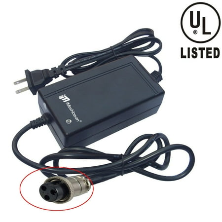 iMeshbean 24V 2A For RAZOR E100 E200 E300 E125 E150 E500 Electric Scooter Battery Charger UL Listed USA