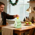 thumbnail image 3 of Festive Christmas Tree Design Ceramic Tissue Cover Desktop Ornament for Living Room Party Home, 3 of 6
