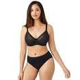 thumbnail image 3 of Wacoal Women's Elevated Allure Unlined Underwire Bra, Black, 36DD, 3 of 3