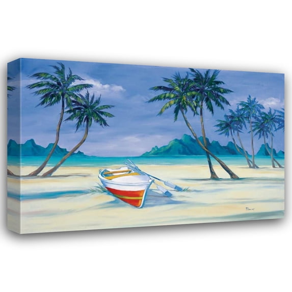 Paul Brent 18x13 Gallery Wrapped Canvas Wall Art Titled - Archipelago I