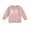 Pink, variant on Aojekbee Toddler Girls Sweatshirts Classic Letter Print Long Sleeve Round Neck Pullovers Spring Fall Tops