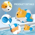 thumbnail image 5 of Juguete de baño, lindo reloj para niños, bañera para perros, juguete para piscina, juguetes de baño para bebés de cuerda para niños pequeños de 1 a 3 años, juego de juguetes para baño de agua con hue JAMW Sencillez, 5 of 5