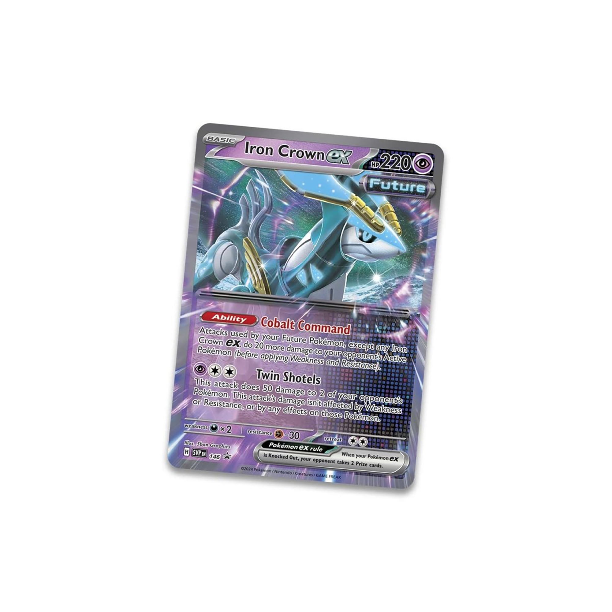 POKEMON 25 WM D82D AE PD IRON CROWN TIN - Walmart.com