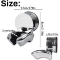 thumbnail image 2 of Angle Adjustable Suction Cup Shower Holder, Shower Head Attachment Fix Without Drilling, Bathroom Accessory with Suction Cup Hook Bathroom, Suitable for Bathroom, 2 of 6