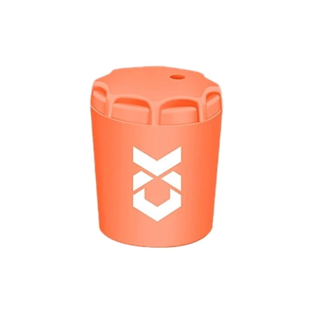 HaiSphere Fishing Rod Protector Silicone Back Block Cover Non-Slip Protective Sleeve for Rod Butt Durable Gear Storage for Saltwater Freshwater Fishing Orange