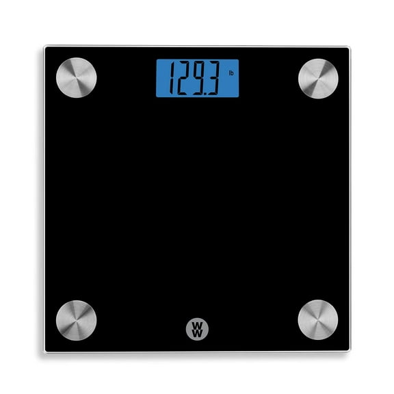 WW Scales by Conair Báscula digital de vidrio para baño, capacidad de 400 libras