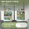 thumbnail image 3 of STANI Metal Storage Cabinet, Steel Cabinets with Locking Door and 2 Adjustable Shelves, Steel Classic Storage Cabinet for Home,  Office, Garage, 3 of 11