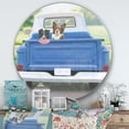 thumbnail image 2 of Designart 'Dogs Play Day' Art Mural Cercle en Métal Style Ferme - Disque de 36, 2 of 5