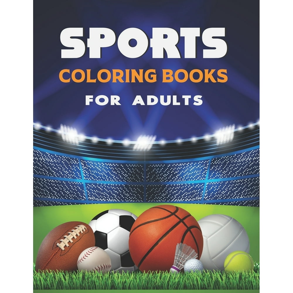 Sports Coloring Books For Adults Sports Coloring Books For Kids