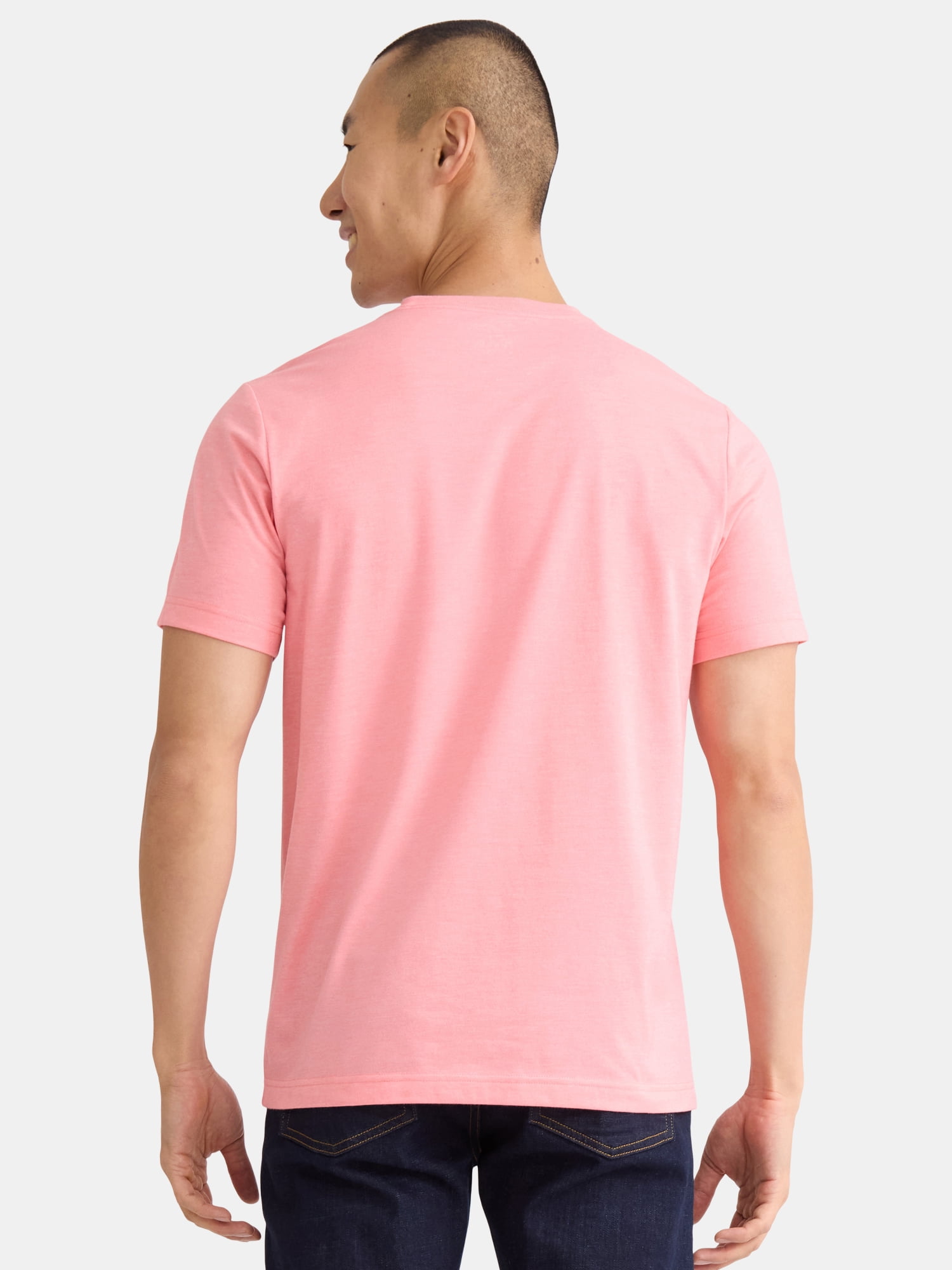 George Men's and Big Men's Classic Fit Crewneck Tee with Short Sleeves, Sizes XS-3XL