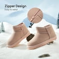 thumbnail image 3 of Balabala Kids Winter Snow Boots, Water Resistant Warm Fleece Lined Snow Boots for Girls and Boys, 3 of 4