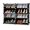 Black, variant on 8 Tier Shoe Storage Cabinet 32 Pair Plastic Shoe Shelves Organizer for Closet Hallway Bedroom Entryway