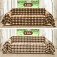 thumbnail image 5 of Smuge Couch Cover Sofa Covers Washable, Sectional Couch Covers L Shape Sofa towel Slipcovers Furniture Protector for Dogs Cats Pet(71"x 150", Dark Coffee), 5 of 8