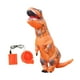 thumbnail image 3 of Disfraz de dinosaurio inflable disfraz de Halloween T Rex accesorios creativos para fotografía disfraz de soplado de aire para puesta en , Adultos Adultos naranja, 3 of 9