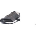 thumbnail image 6 of Guess Men's Lace Up Running Inspired Retro Trainers In Coal Size 10.5, 6 of 6