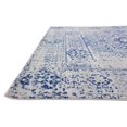 thumbnail image 2 of Unique Loom Tradition Classic Distressed Rug 8' 4 x 8' 4 Square Ivory/Blue, 2 of 5