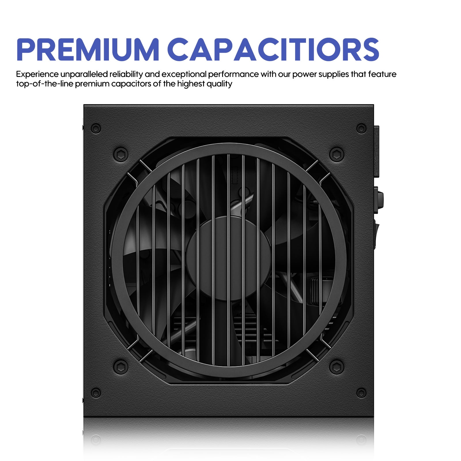 Vetroo 1000W ATX Computer Power Supply with Dual PCIe 5.1, 80 Plus Gold, Full Modular